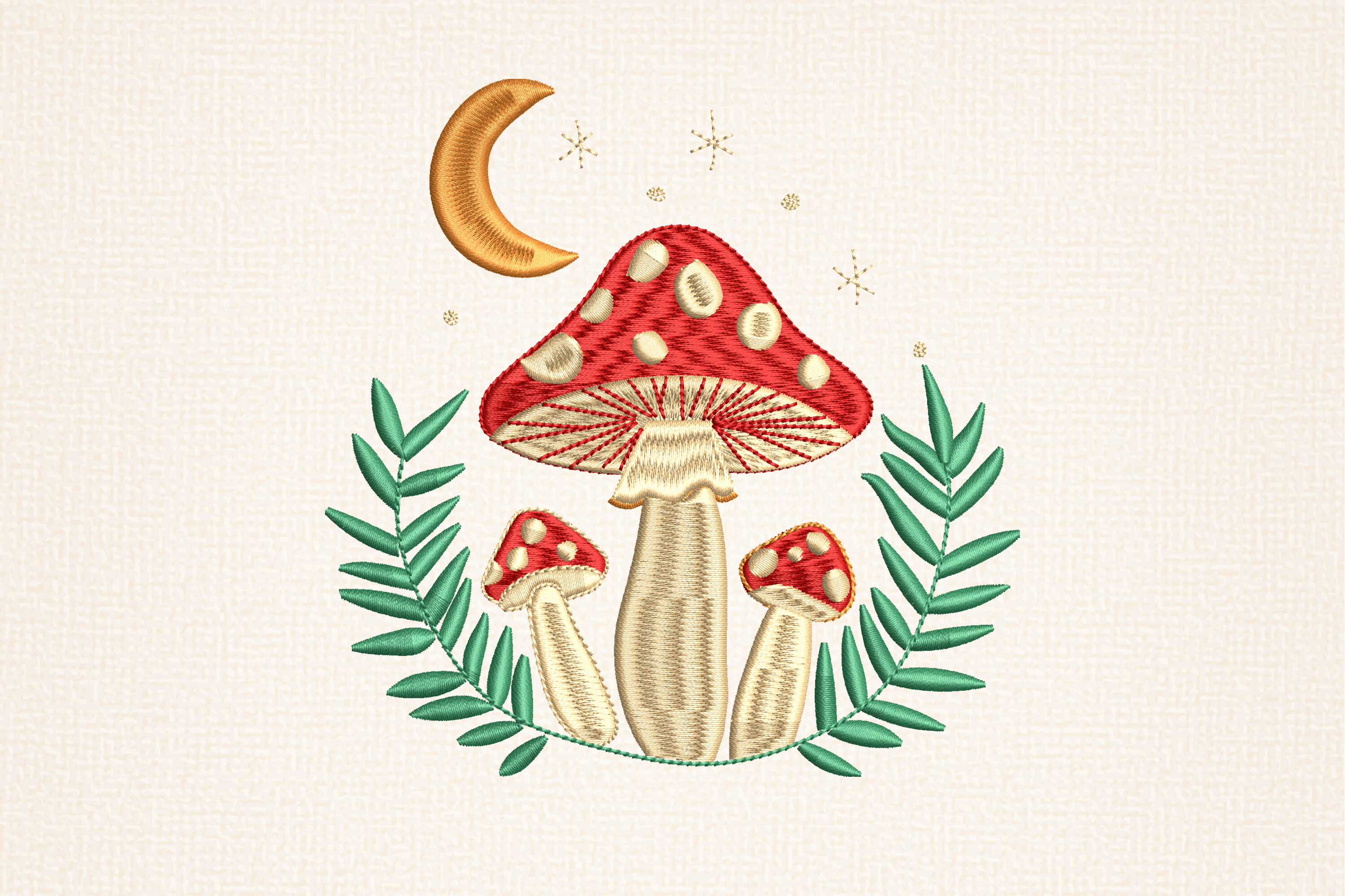 Mystical Forest Mushrooms