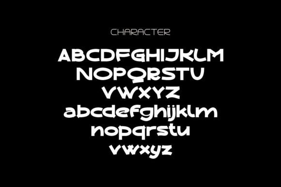 Nando Font PNG with transparent background - Preview 1