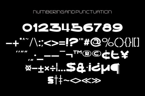 Nando Font PNG with transparent background - Preview 2