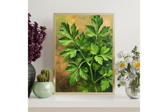 Parsley Herb Kitchen Printable Wall Art