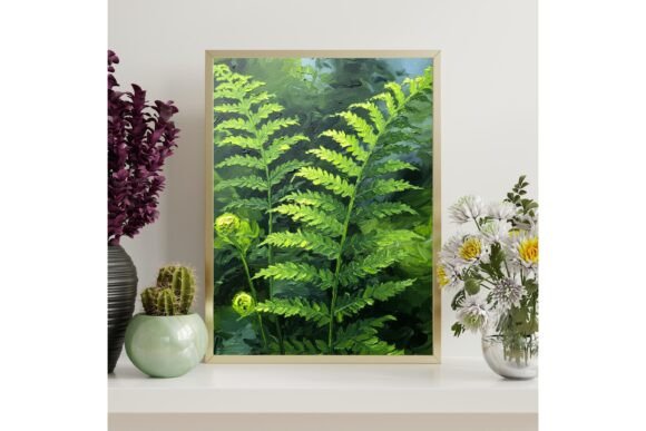 Printable Fern Botanical Wall Art