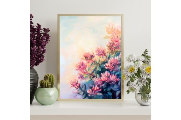 Sedum Flower Printable Wall Art