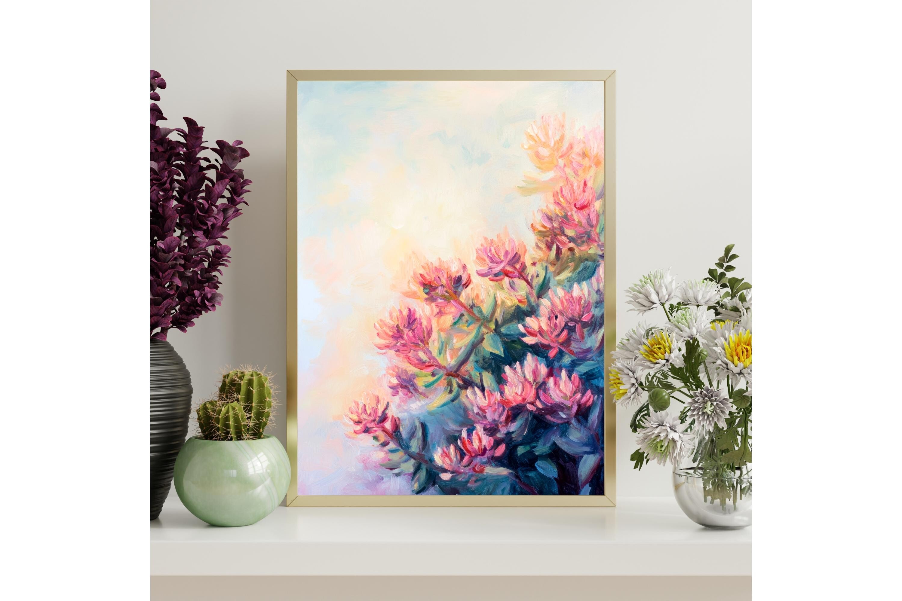 Sedum Flower Printable Wall Art