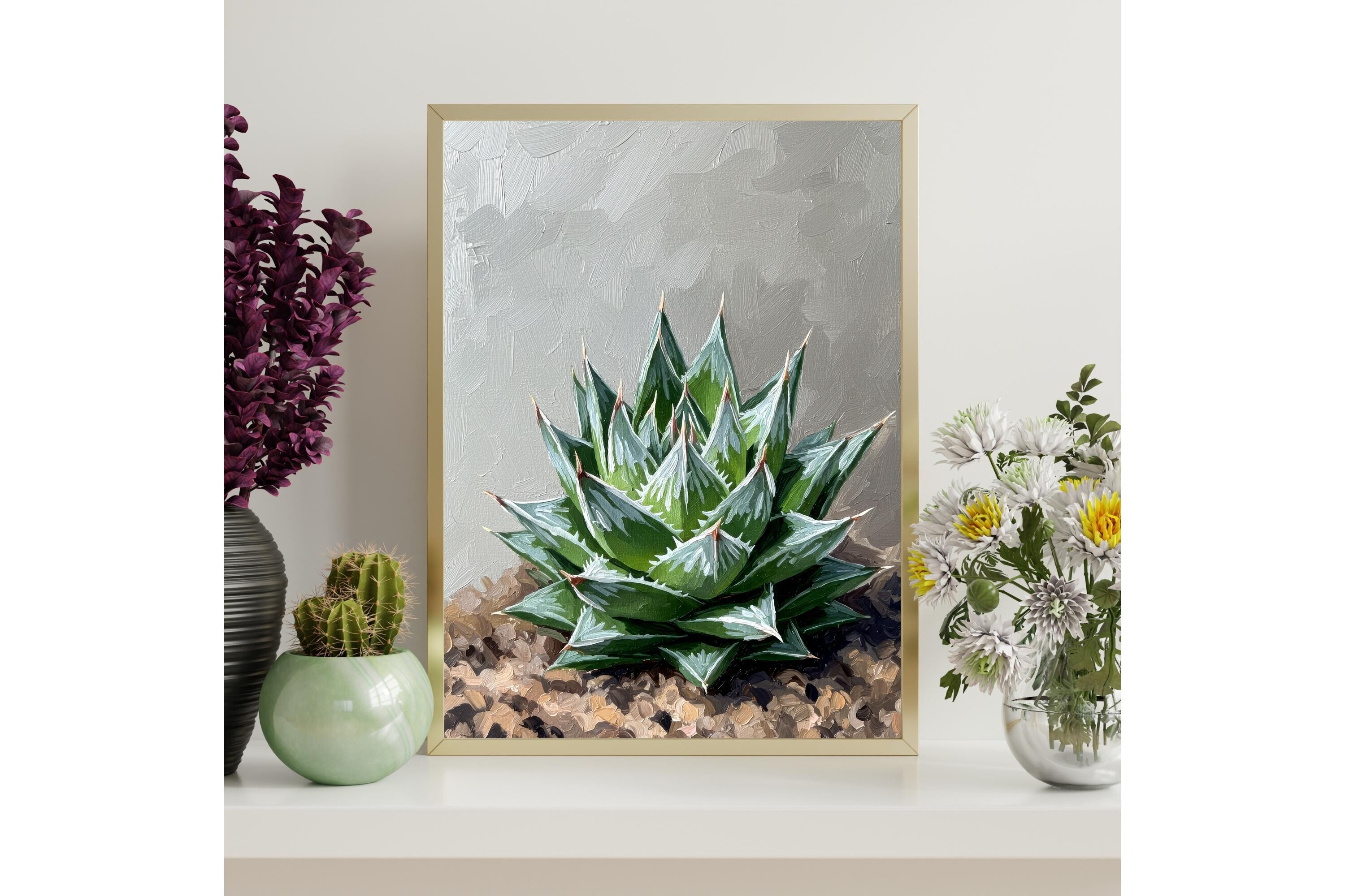 Succulent Printable Wall Art