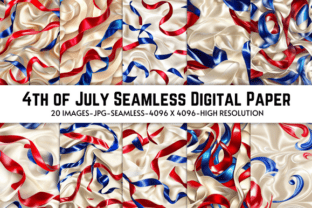 4th of July Seamless Digital Paper Graphic by Craft Heaven · Creative ...