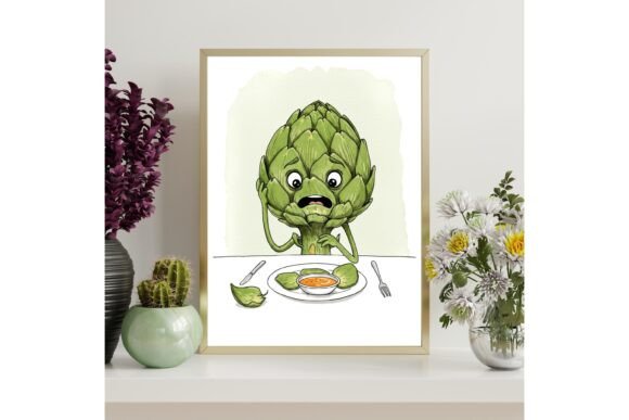 Artichoke Nightmare Wall Art