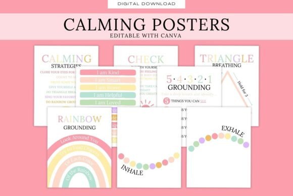 Calming Posters-CFT2-Canva Template