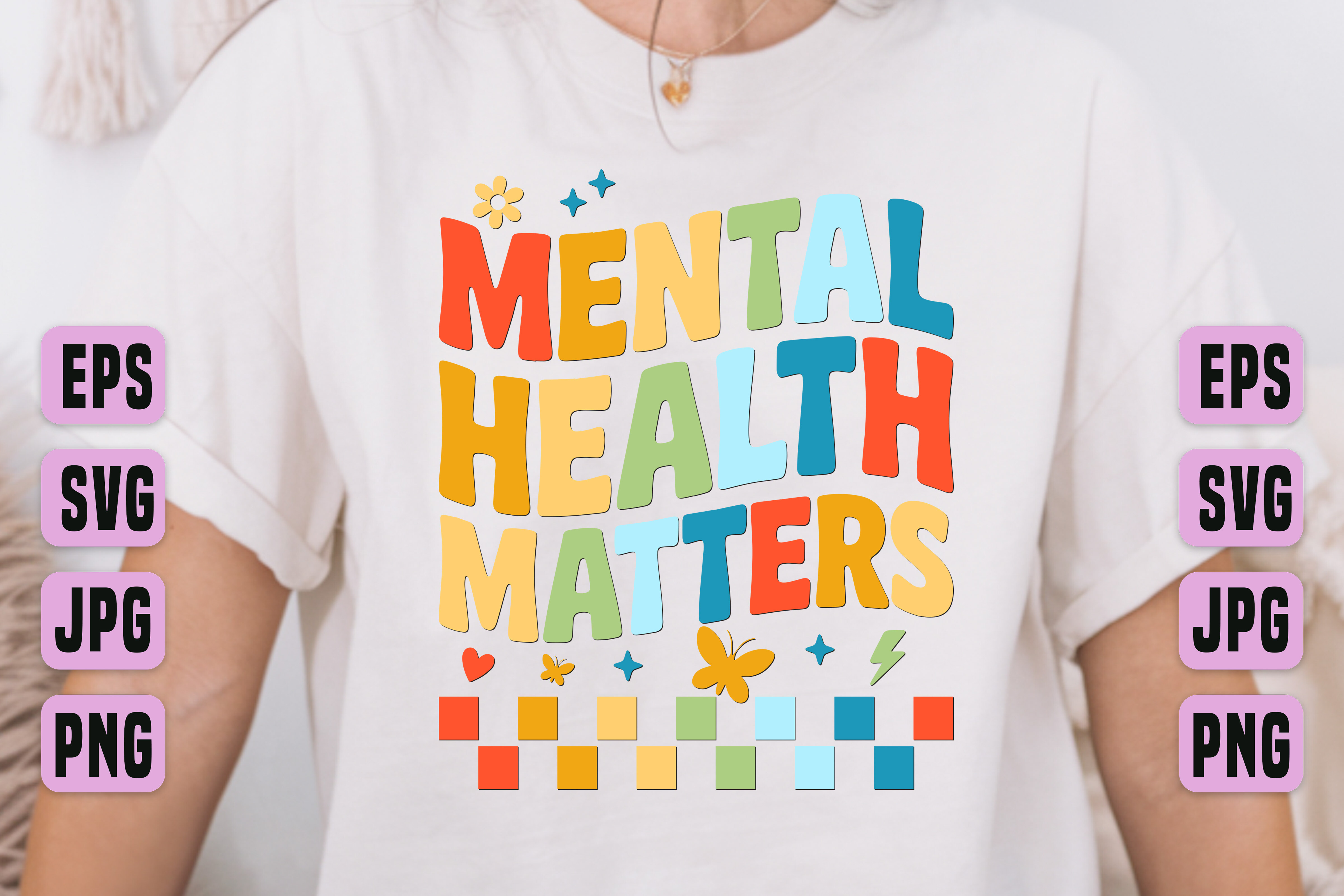 Mental Health Matters Floral PNG SVG Graphic by trendyhunt43 · Creative ...