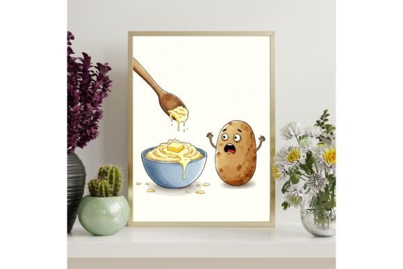 Potato Nightmare Print