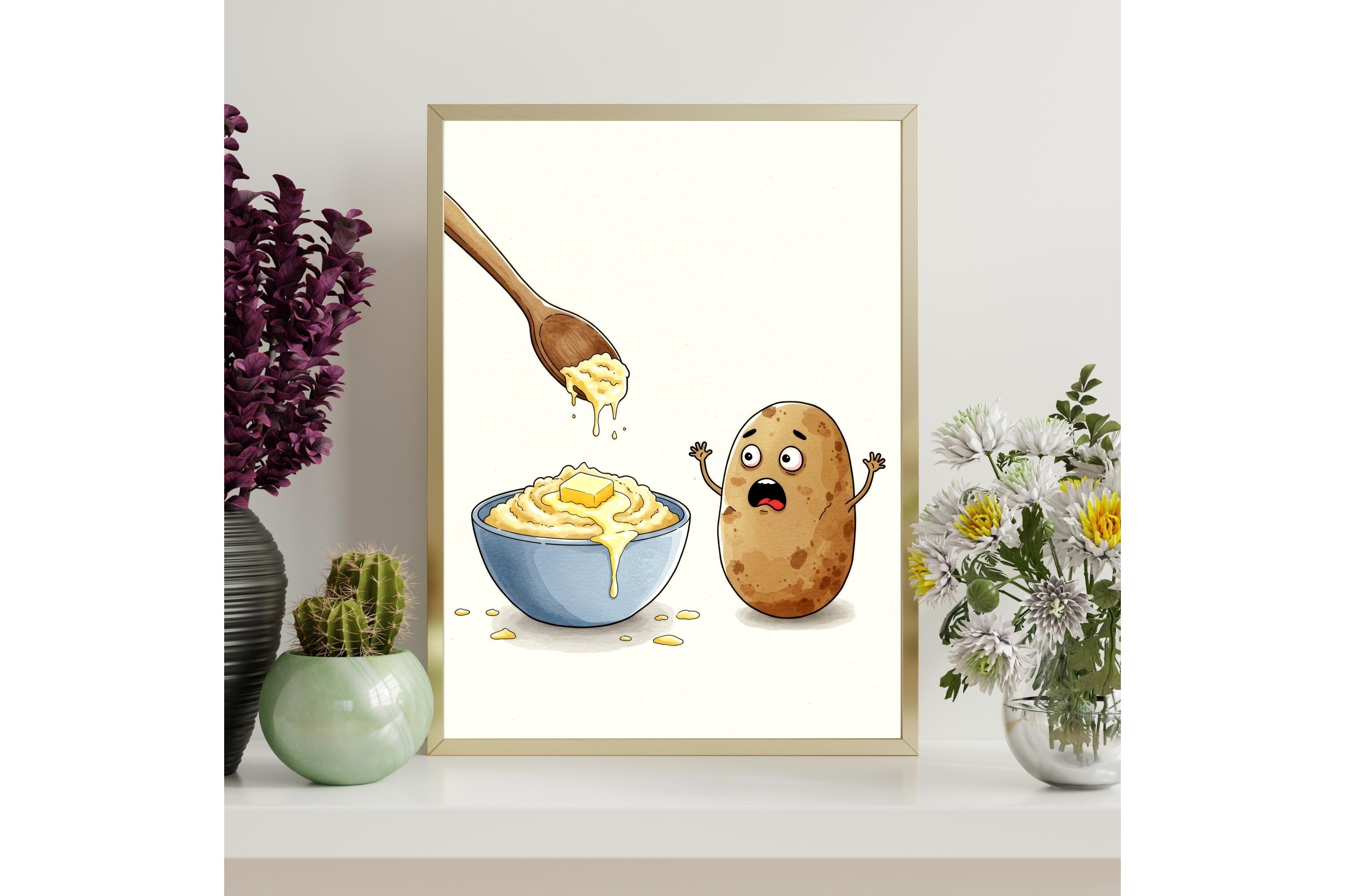 Potato Nightmare Print