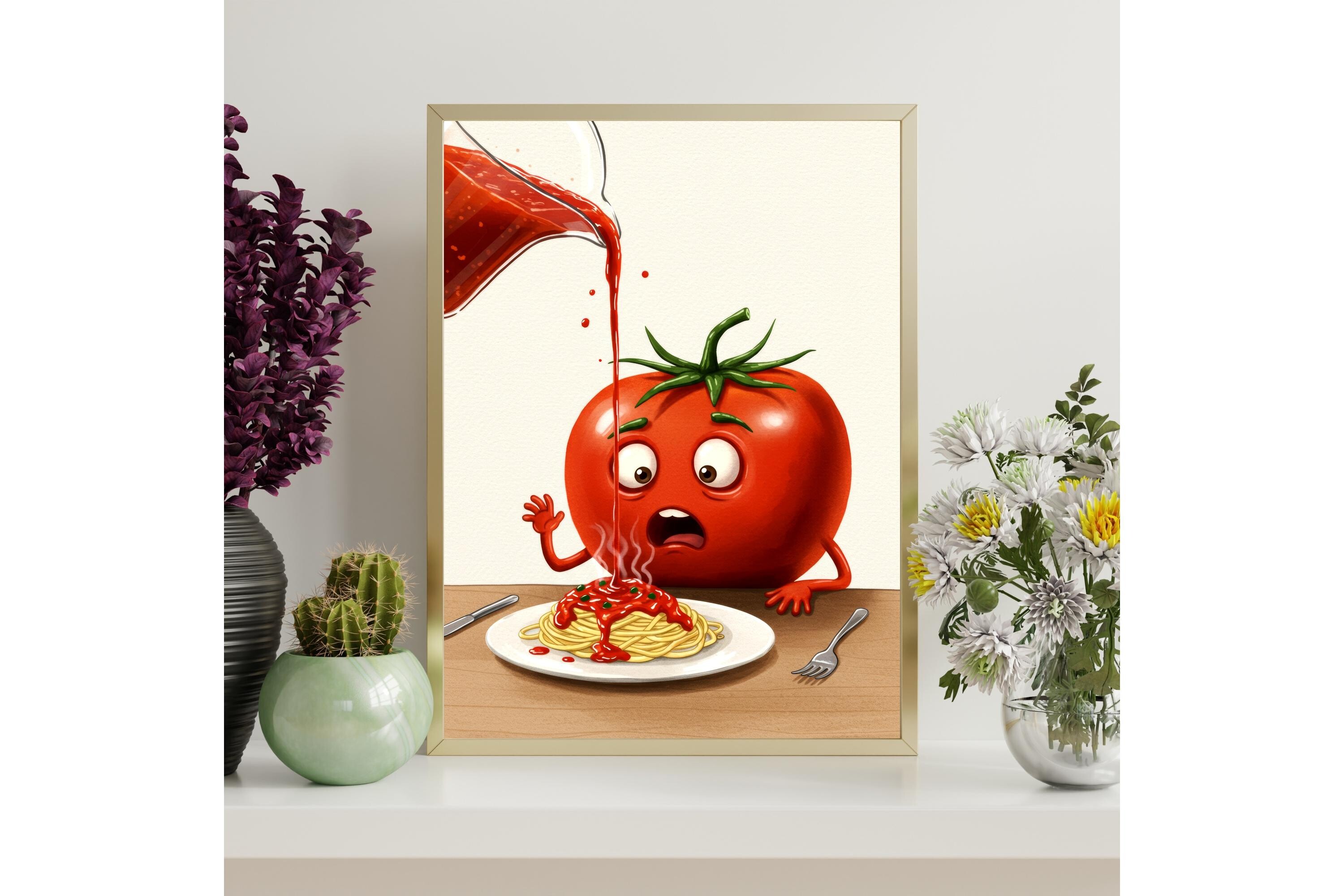 Tomato Nightmare Printable Wall Art