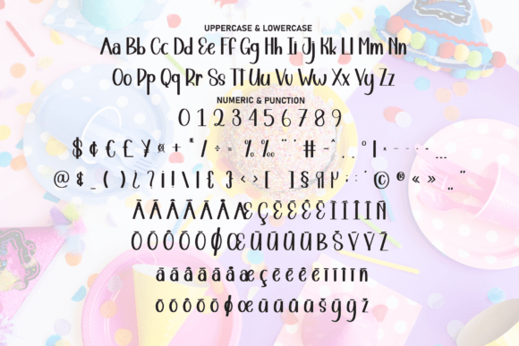 Birthday Notion Font - Preview 6