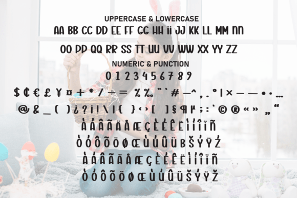 Easter Birthday Font - Preview 6