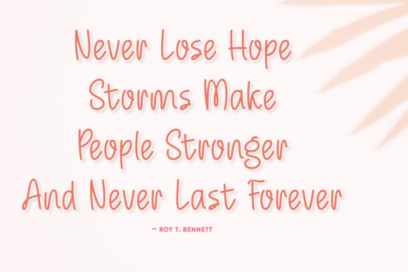 Giving Hope Font - Preview 3