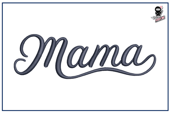 1 Cursive Font Embroidery Designs & Graphics