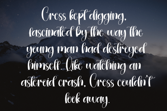 Fairy Silhouette Font - Preview 5