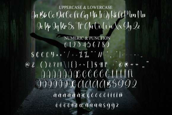 Fairy Silhouette Font - Preview 6