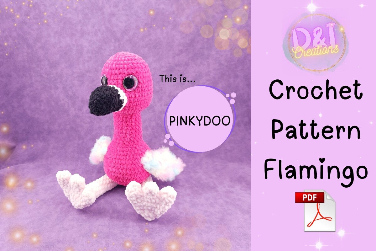 Flamingo Crochet Pattern Amigurumi Pdf