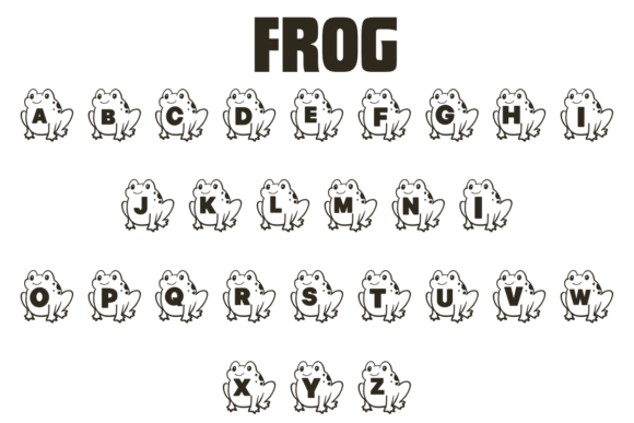Frog Font - Preview 1
