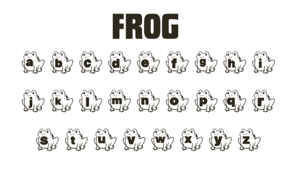 Frog Font - Preview 2