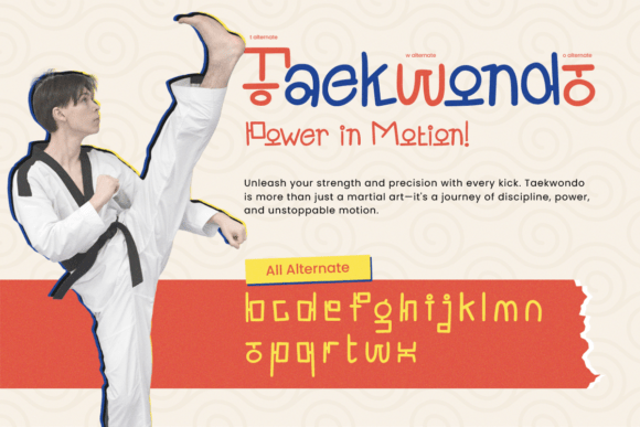 Goghuji Font PNG with transparent background - Preview 5