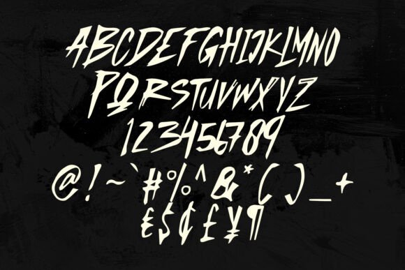 Horeg Ejava Font PNG with transparent background - Preview 6