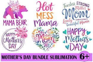 Mother's Day Bundle Sublimation Graphic by nakedbymimi · Creative Fabrica