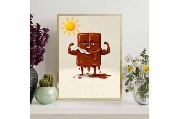 Printable Chocolate Bar Wall Art