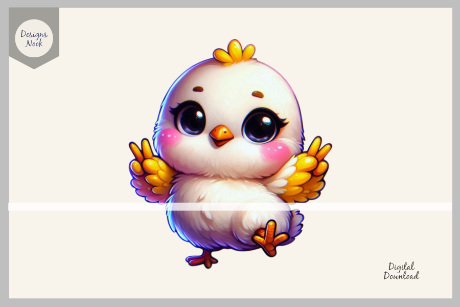 Chick PNG Clipart Transparent Graphic by DESIGNS NOOK · Creative Fabrica