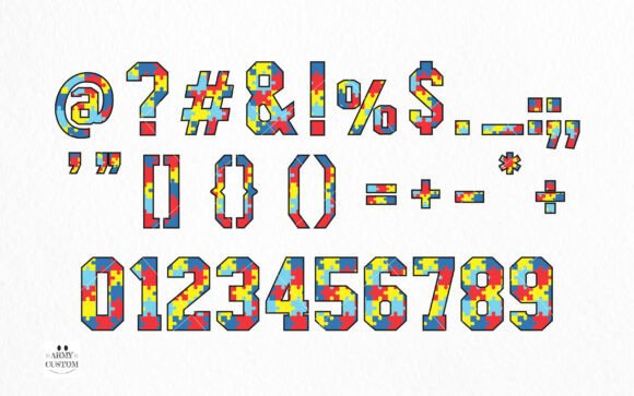 Autism Font - Preview 3