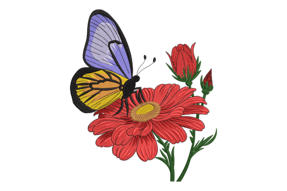 Butterfly on Flower