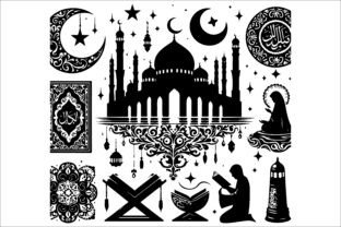 Creative Islamic Icons Pack Silhouette. Graphic by Graphics Design ...