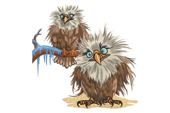 Funny Fluffy Owls