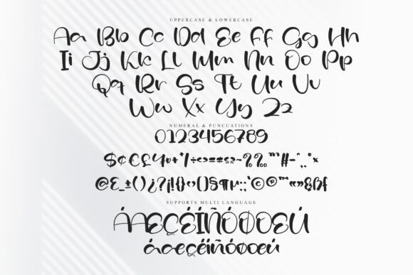 Monday Whisper Font PNG with transparent background - Preview 5