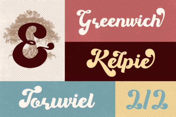 Party Fantasia Font PNG with transparent background - Preview 4