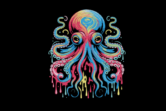 Psychedelic Octopus