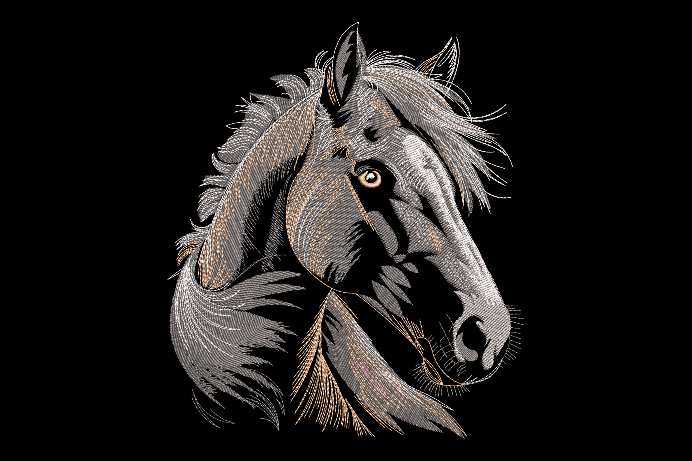 Silver Dapple Horse