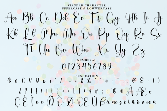 Birthday Wishlist Font - Preview 3