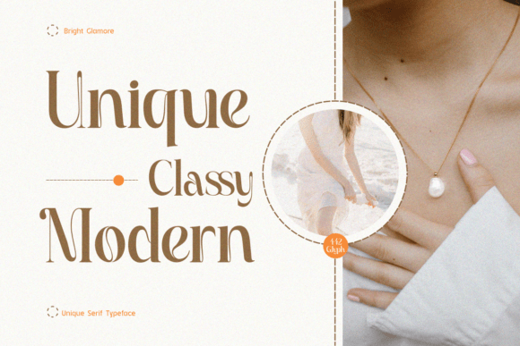 Bright Glamore Font - Preview 1