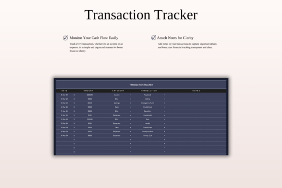 Budget Planner Template in Google Sheets