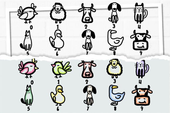 Farmhouse Doodle Font - Preview 3
