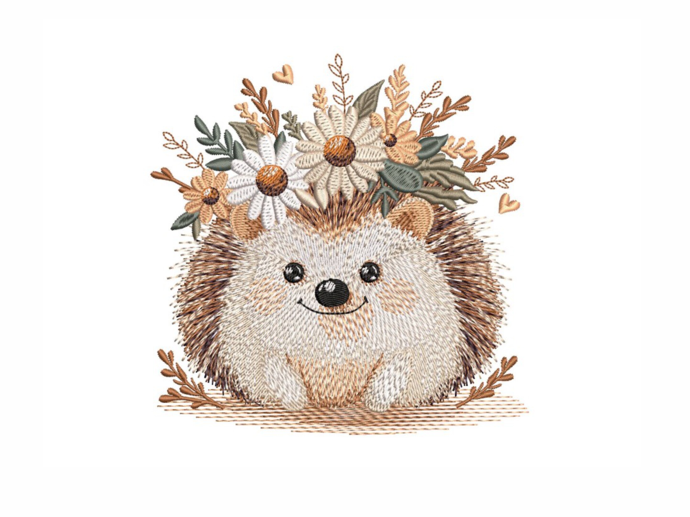 Floral Hedgehog