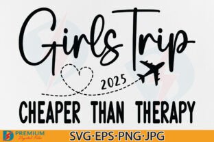 Girls Trip 2025 SVG, Summer Vacation PNG Graphic by Premium Digital ...
