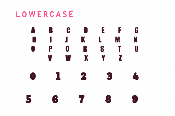 Monogram Family Font PNG with transparent background - Preview 2