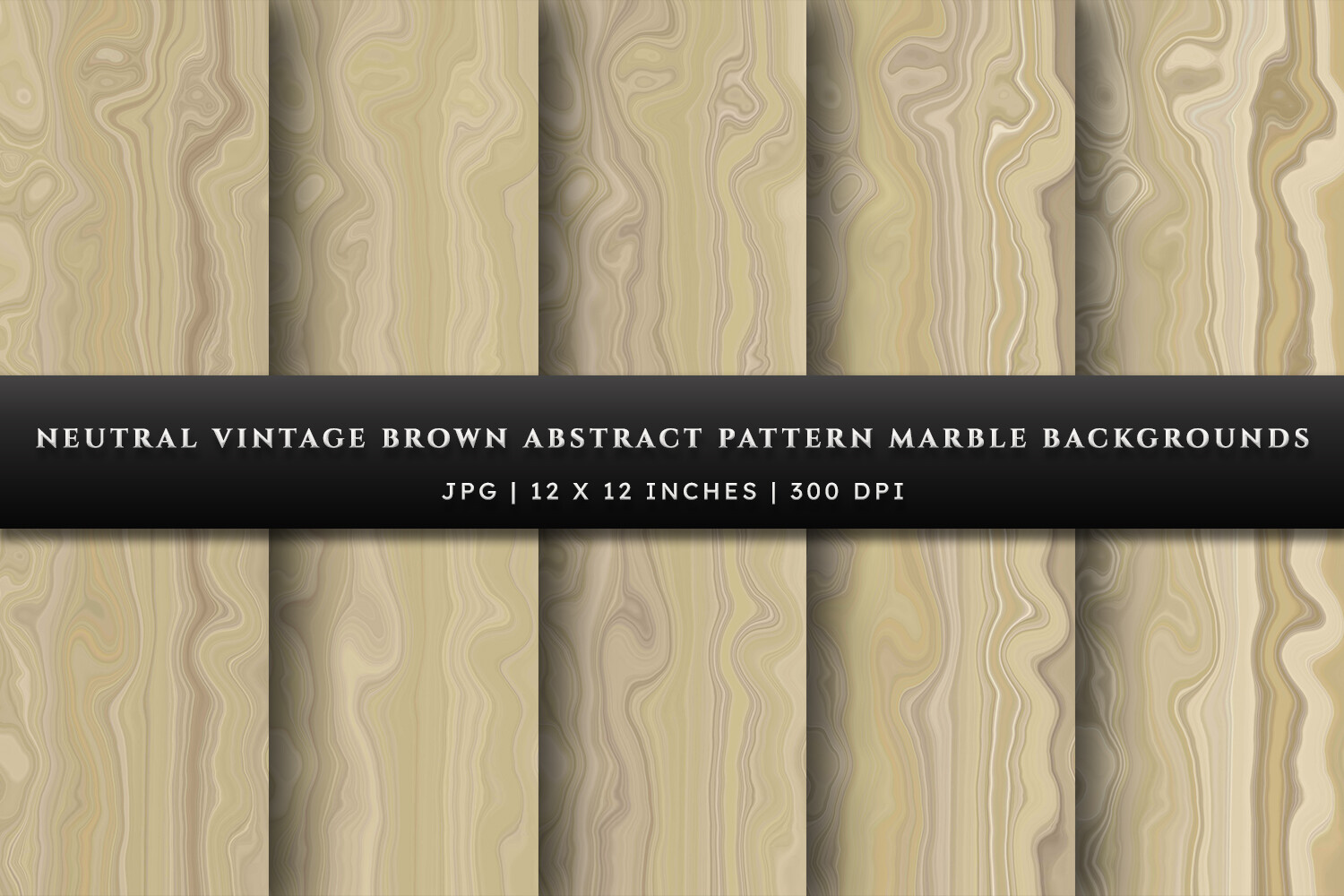 Neutral Vintage Brown Abstract Marble Graphic by Pugazh Logan ...