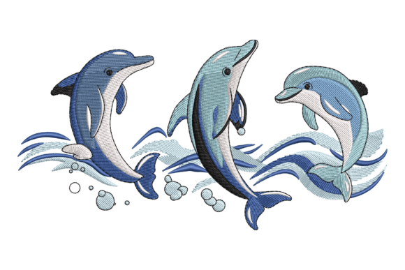 Playful Dolphins
