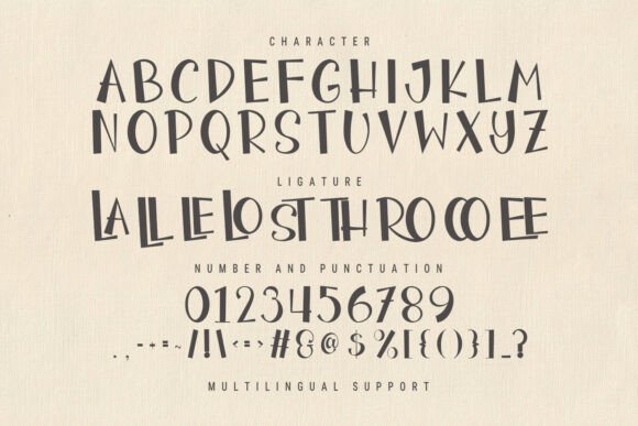Rongkus Font PNG with transparent background - Preview 5
