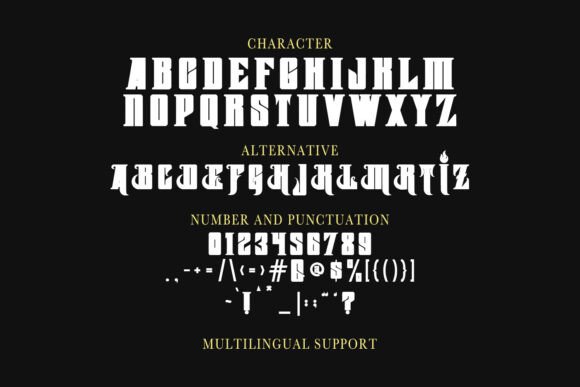 Rukest Font PNG with transparent background - Preview 6