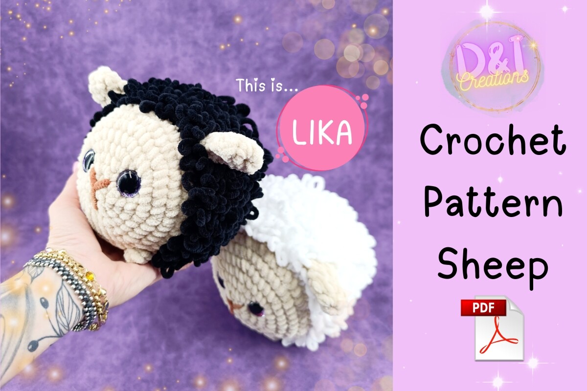 Sheep Crochet Pattern Amigurumi Pdf