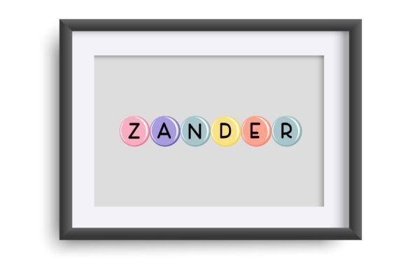 Alphabet Beads Font - Preview 2